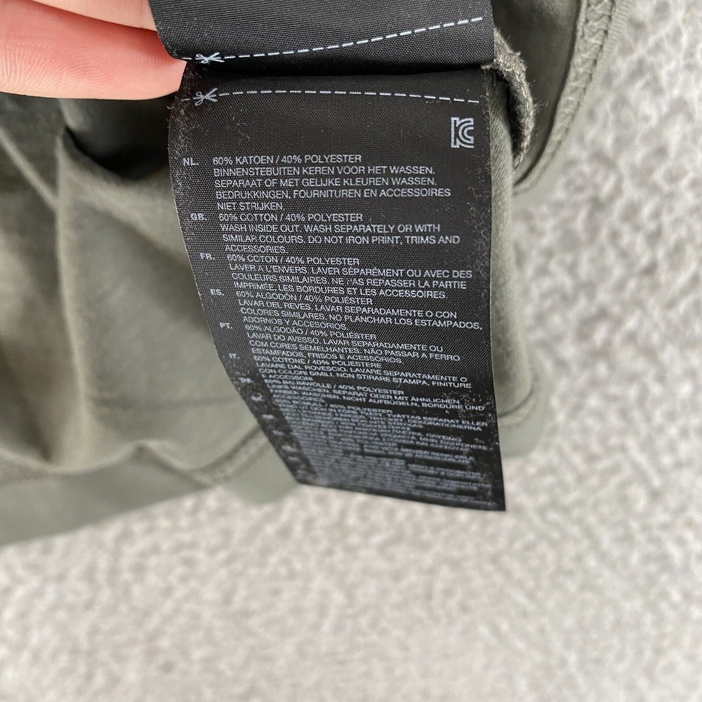 G-Star Shirt Mens Medium Short Sleeve G Raw Big Logo Green Cotton Blend Daplin - Picture 8 of 12